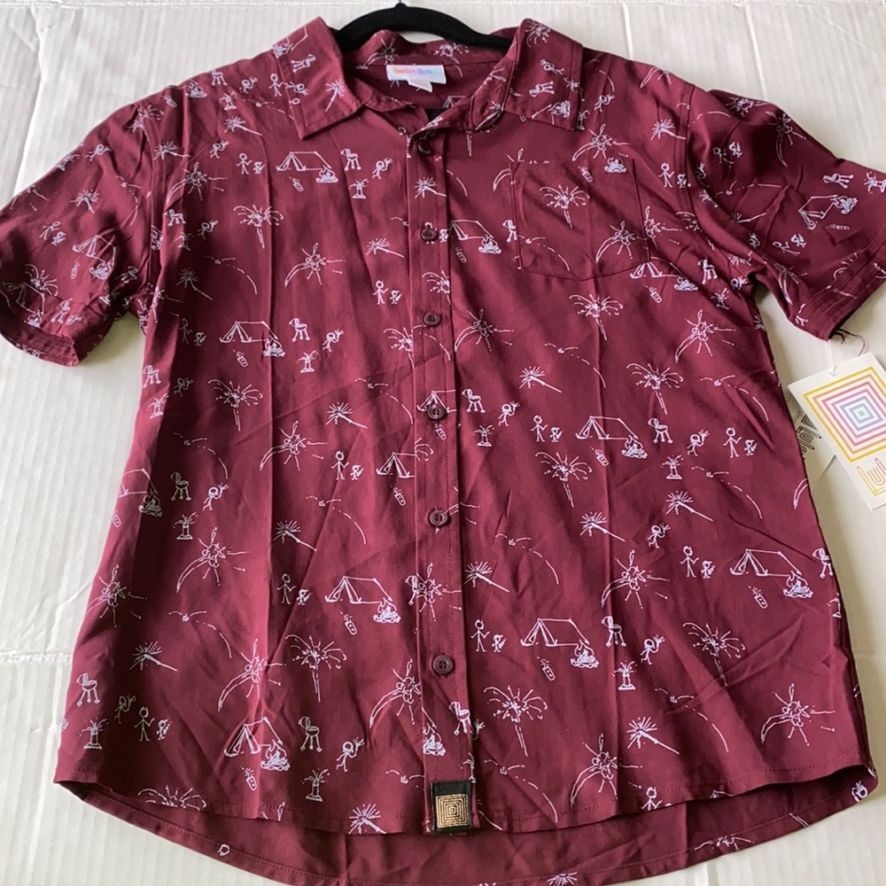 Lularoe kids size 8 Thor top